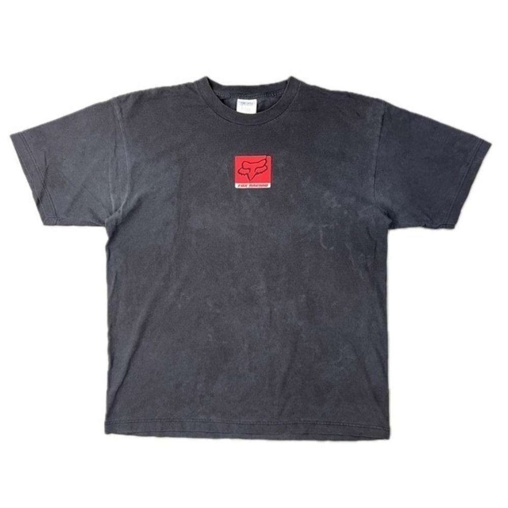 Vintage FOX RACING Double Sided Tee Shirt 🦊 🩸 - Picture 2 of 8